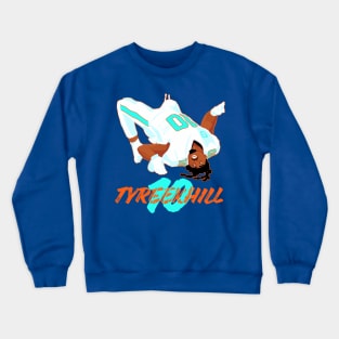 Tyreek Hill 10 - miami dolphins Crewneck Sweatshirt